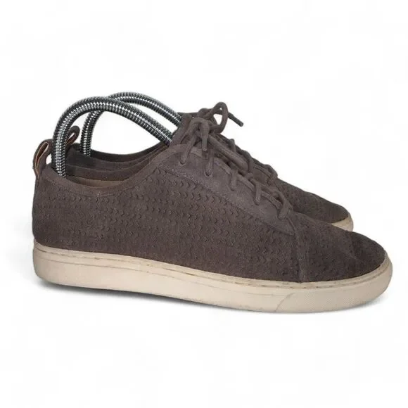 Lucky Brand‎ Lawove Suede Casual Sneakers Grey Women's 7 - Picture 4 of 11